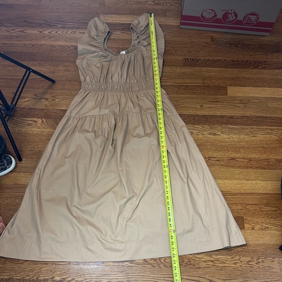 Marea By Liz Joy JANE DRESS Camel Tan Size Large - Picture 12 of 12